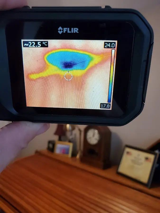 Thermal imaging inspection for water damage in Seneca Falls
